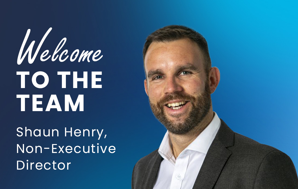 Shaun Henry appointed to the Board as a Non-Executive Director