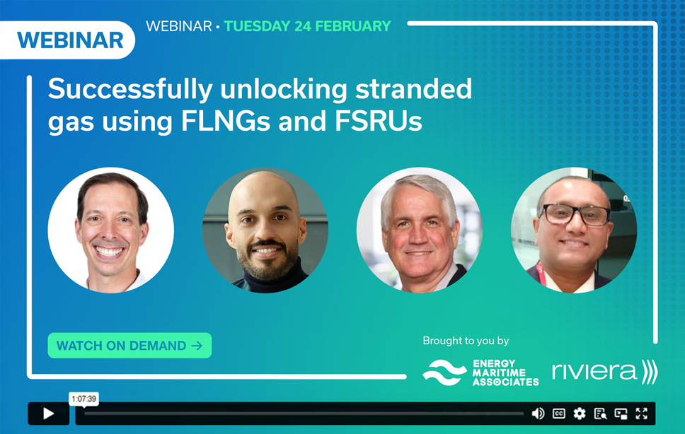 Webinar: Floating Gas Comes of Age